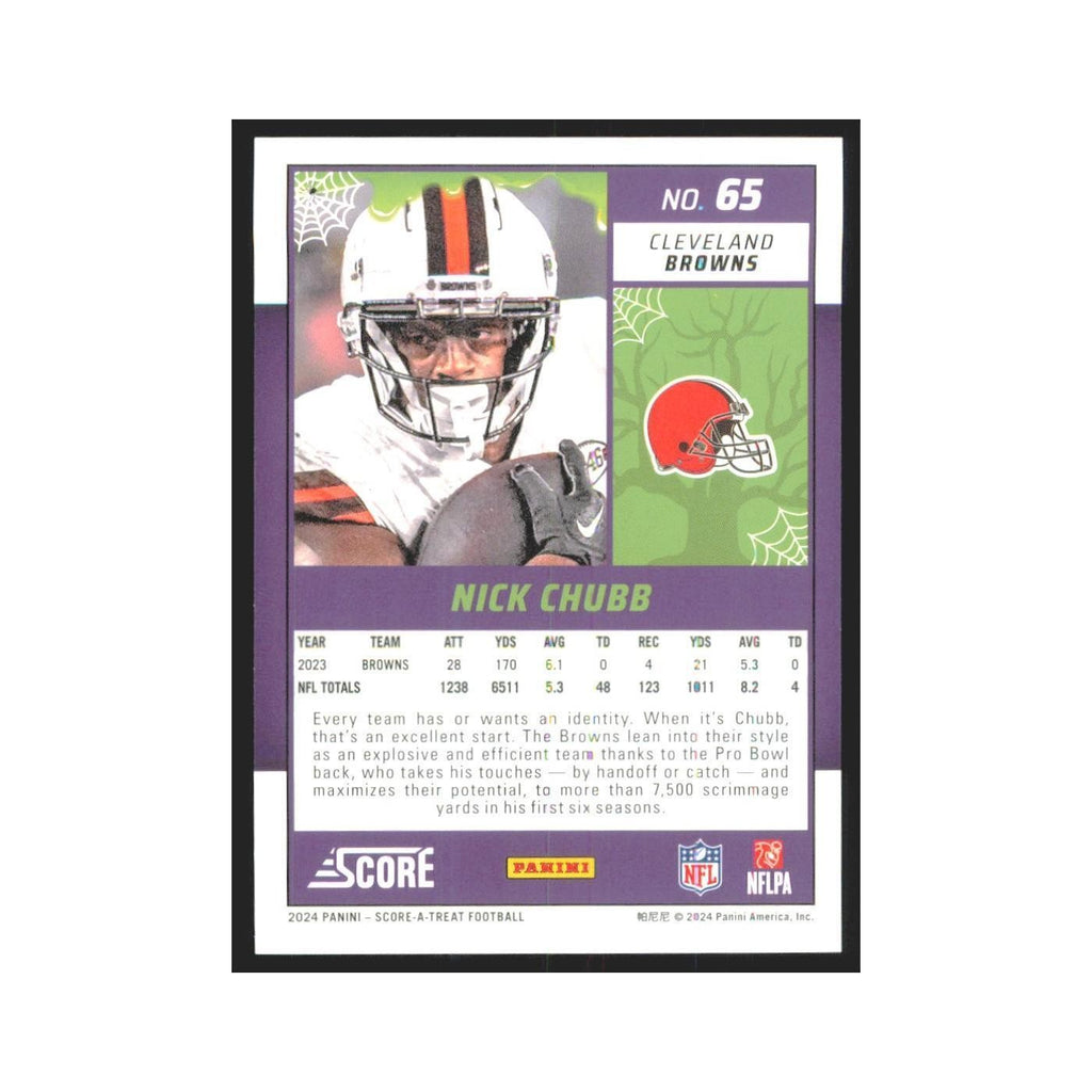 2024 Score-A-Treat Nick Chubb Browns #65