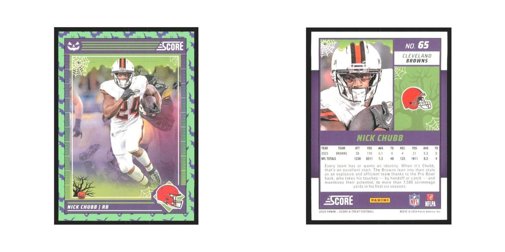2024 Score-A-Treat Nick Chubb Browns #65