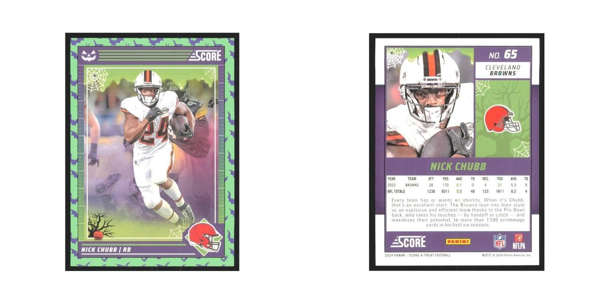 2024 Score-A-Treat Nick Chubb Browns #65