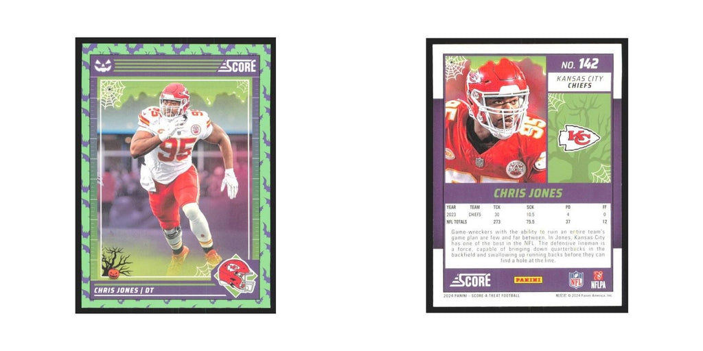 2024 Score-A-Treat Chris Jones Chiefs #142