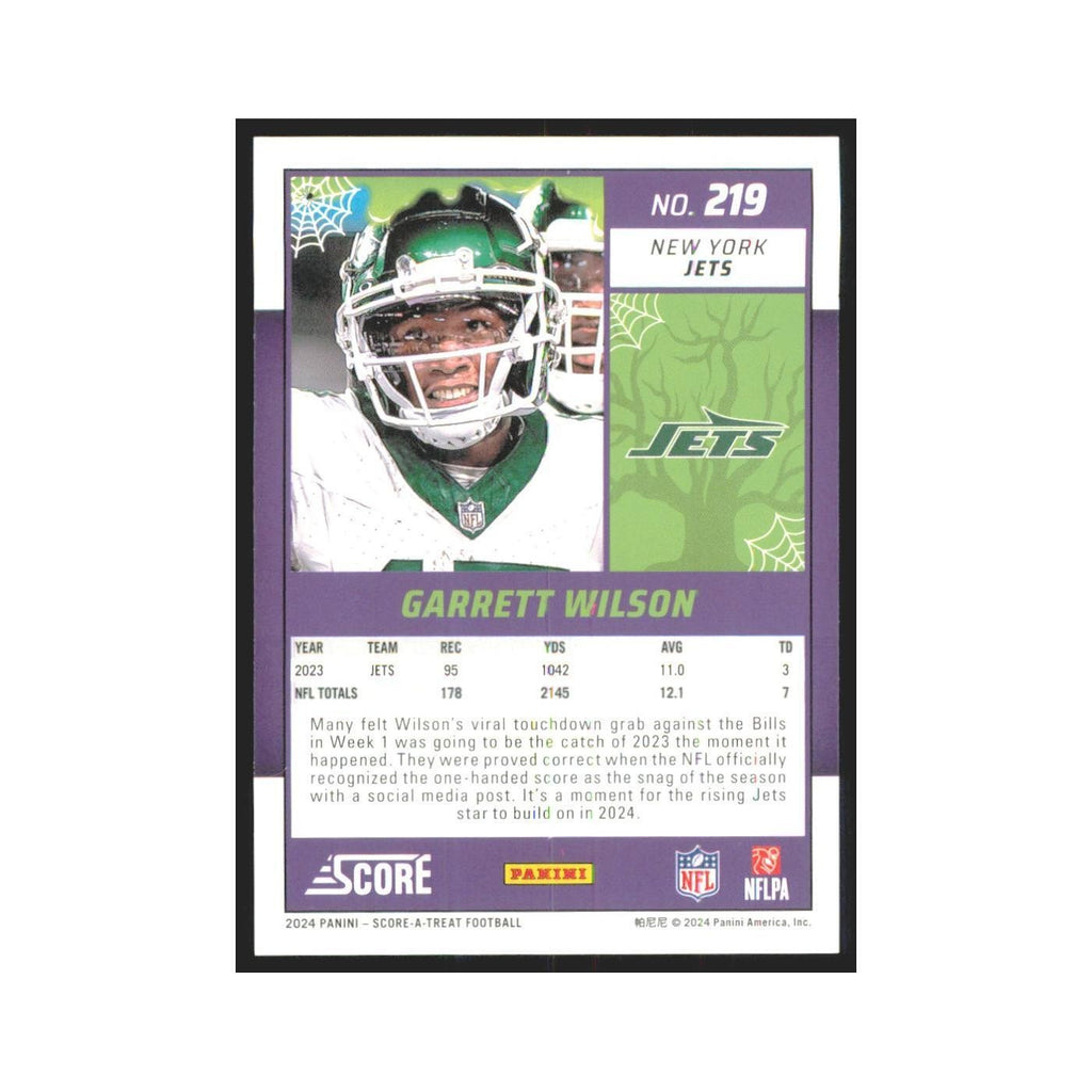 2024 Score-A-Treat Garrett Wilson Jets #219