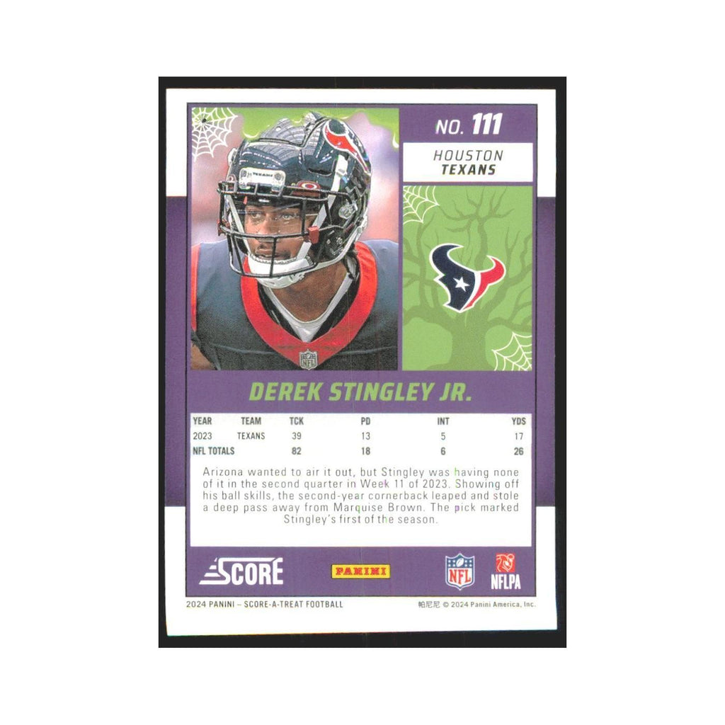2024 Score-A-Treat Derek Stingley Jr. Texans #111
