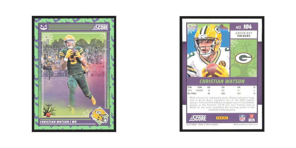 2024 Score-A-Treat Christian Watson Packers #104