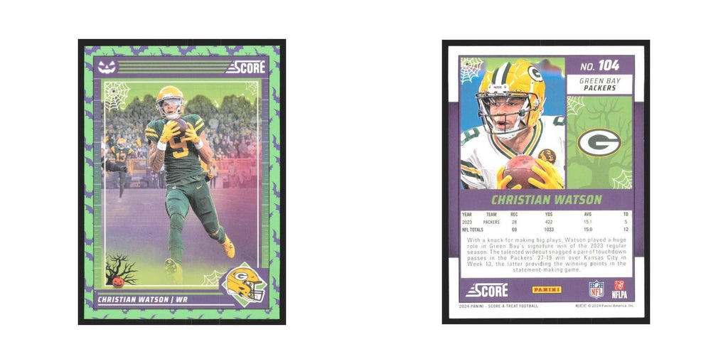 2024 Score-A-Treat Christian Watson Packers #104