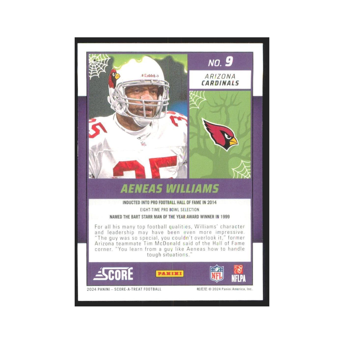 2024 Score-A-Treat Aeneas Williams Cardinals #9