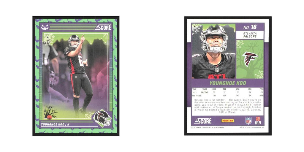 2024 Score-A-Treat Younghoe Koo Falcons #16