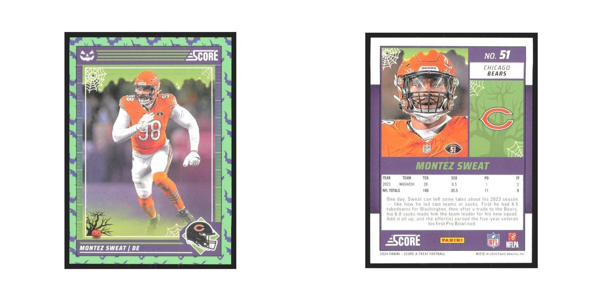 2024 Score-A-Treat Montez Sweat Bears #51