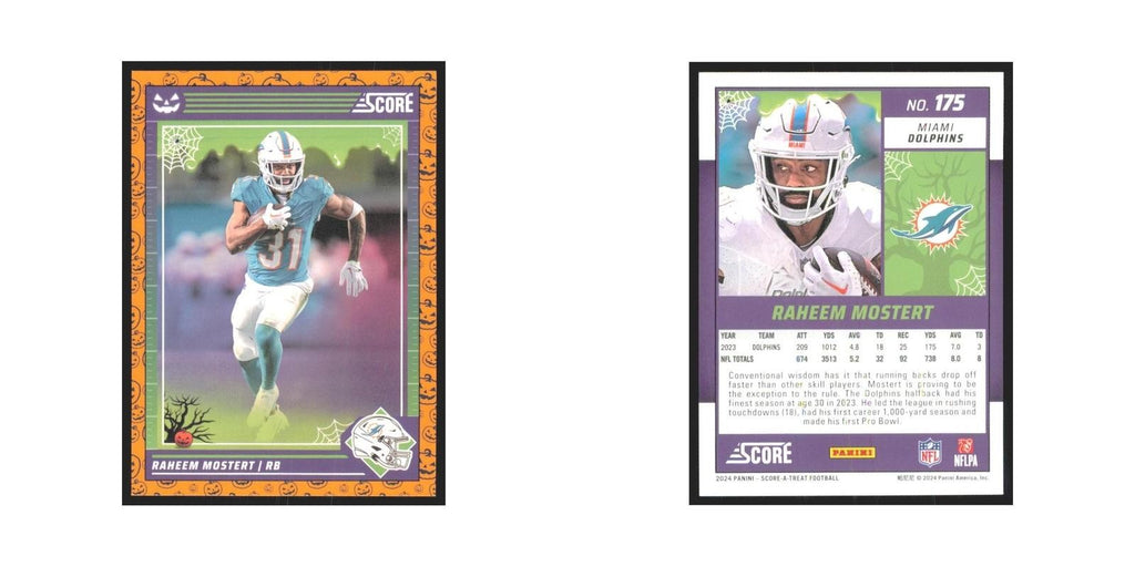 2024 Score-A-Treat Raheem Mostert Dolphins #175