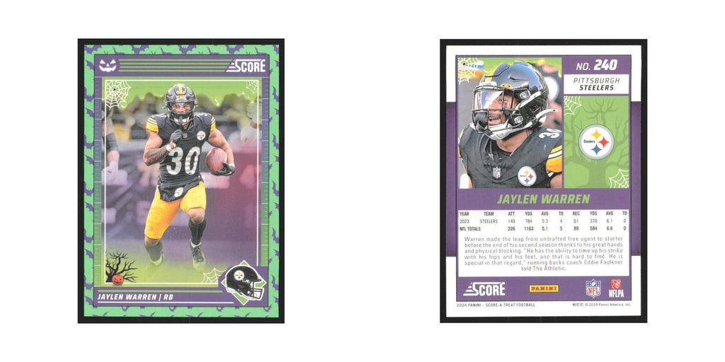 2024 Score-A-Treat Jaylen Warren Steelers #240