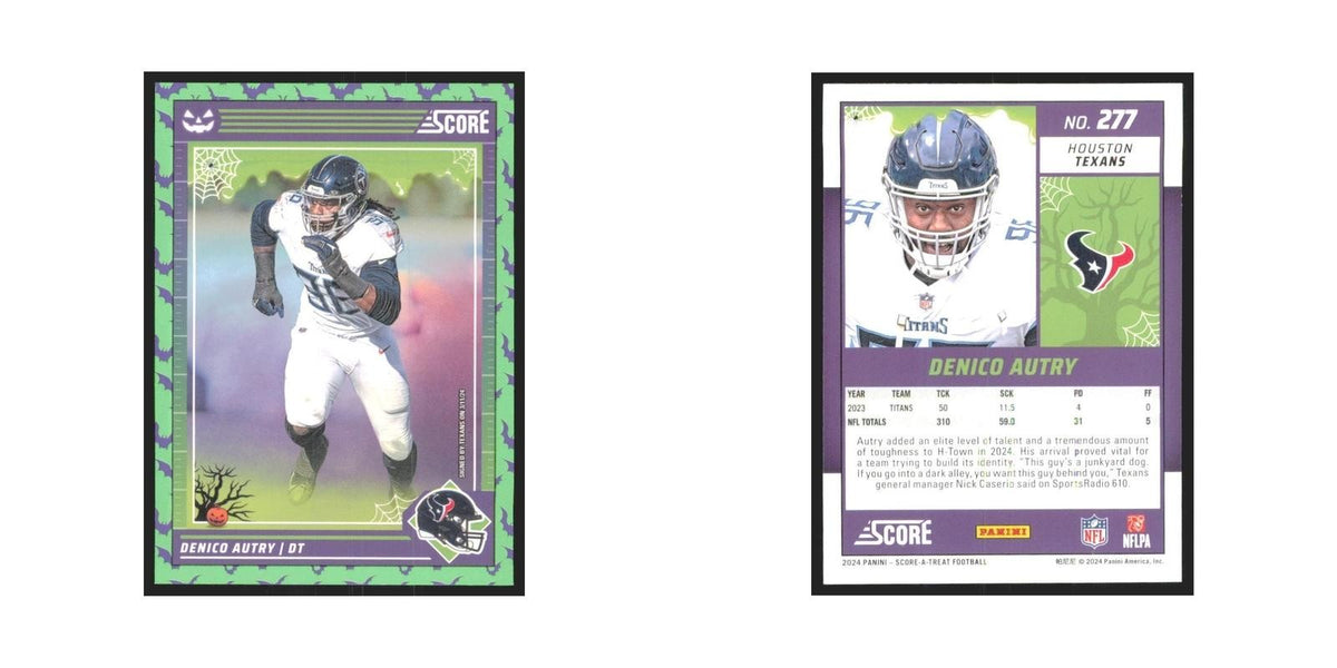 2024 Score-A-Treat Denico Autry Texans #277