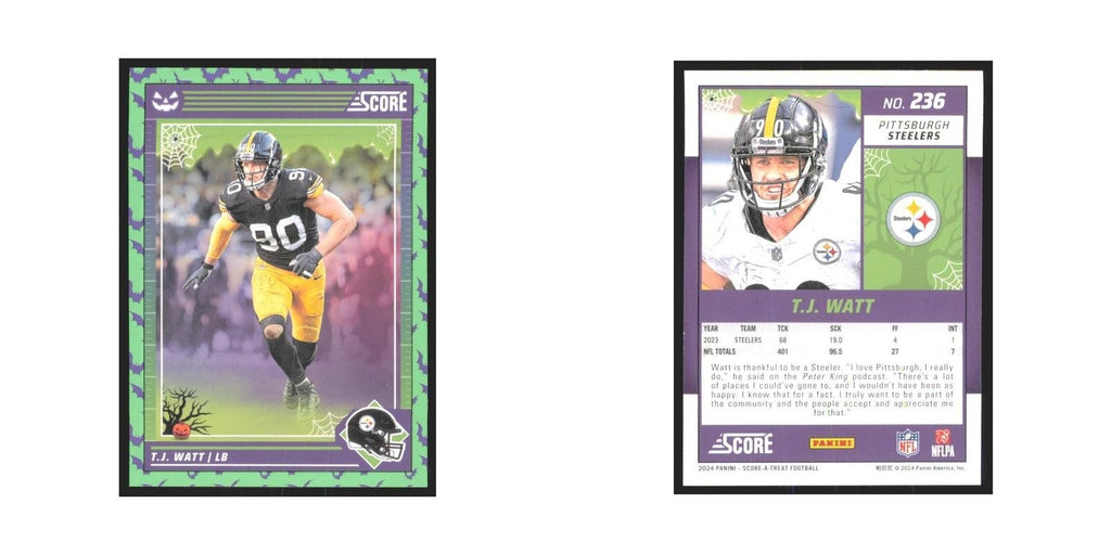 2024 Score-A-Treat T.J. Watt Steelers #236