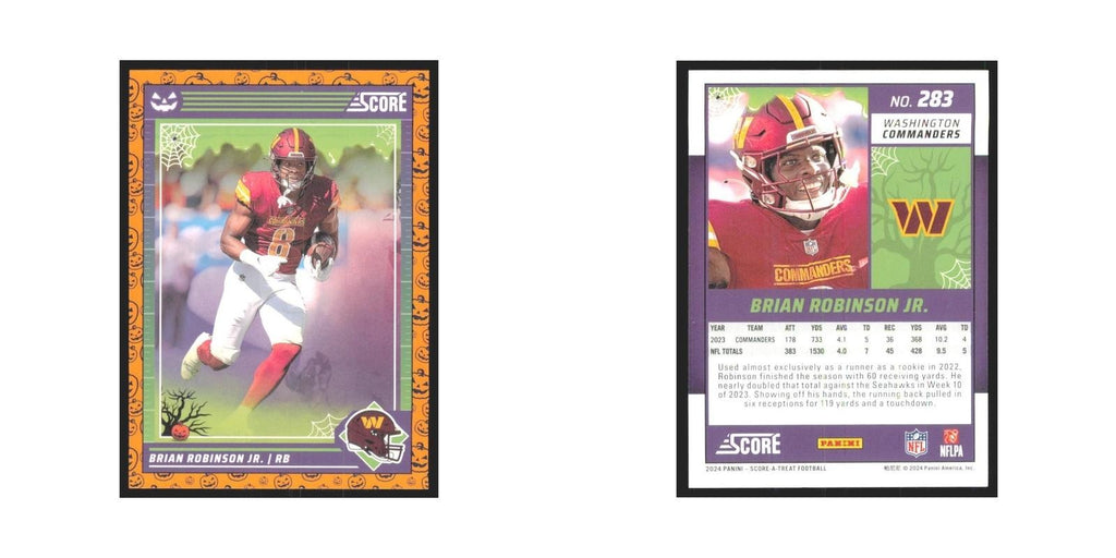 2024 Score-A-Treat Brian Robinson Jr. Commanders #283
