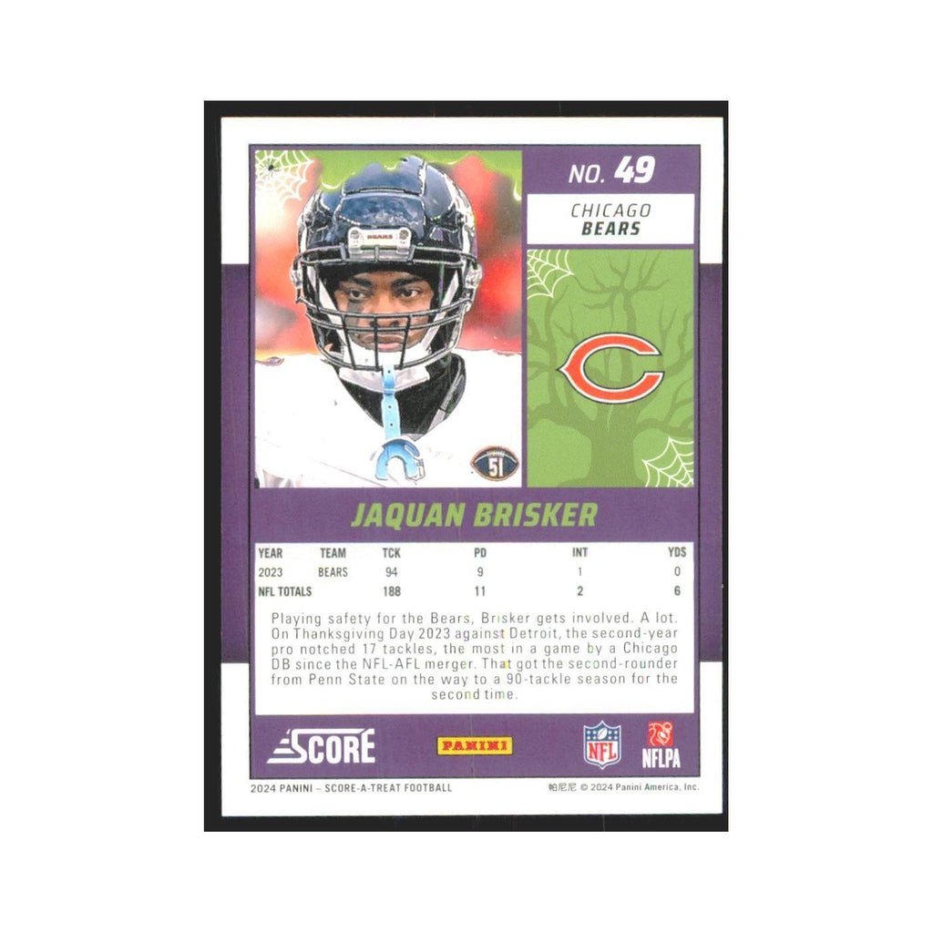 2024 Score-A-Treat Jaquan Brisker Bears #49
