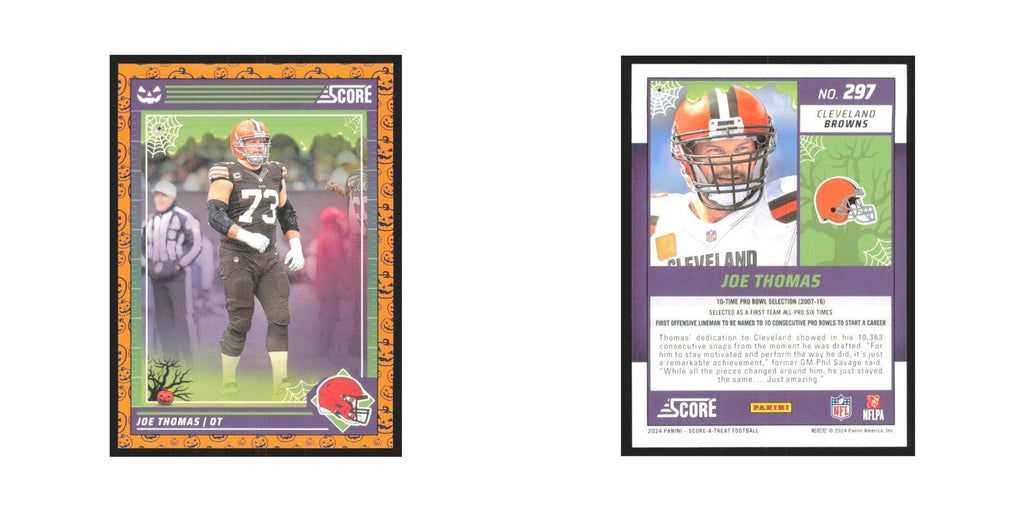 2024 Score-A-Treat Joe Thomas Browns #297
