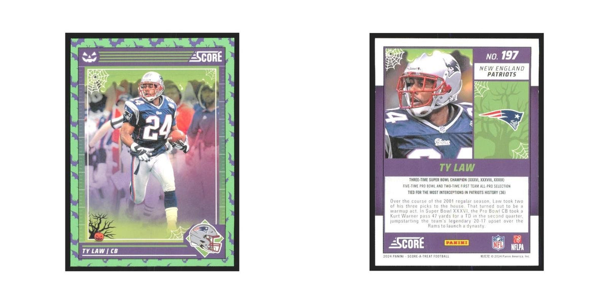 2024 Score-A-Treat Ty Law Patriots #197