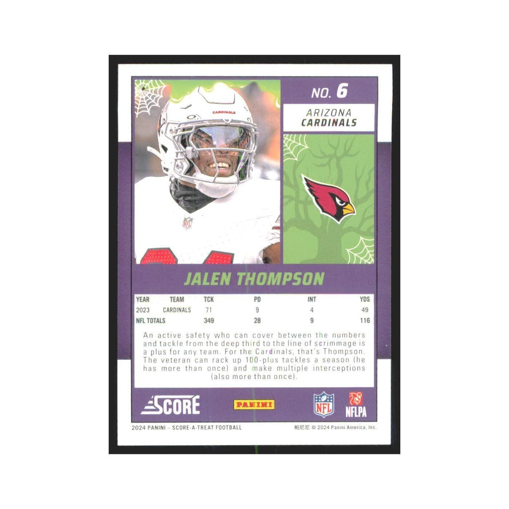2024 Score-A-Treat Jalen Thompson Cardinals #6