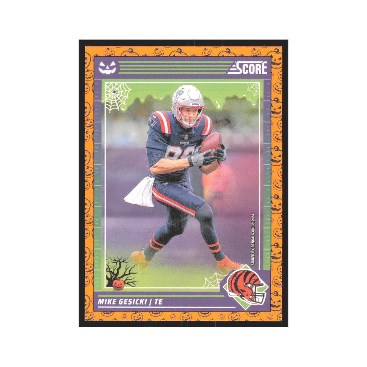 2024 Score-A-Treat Mike Gesicki Bengals #191