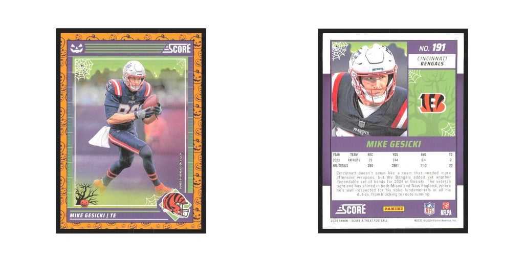 2024 Score-A-Treat Mike Gesicki Bengals #191