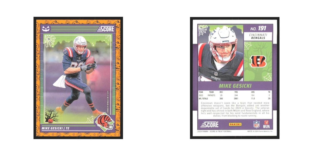 2024 Score-A-Treat Mike Gesicki Bengals #191