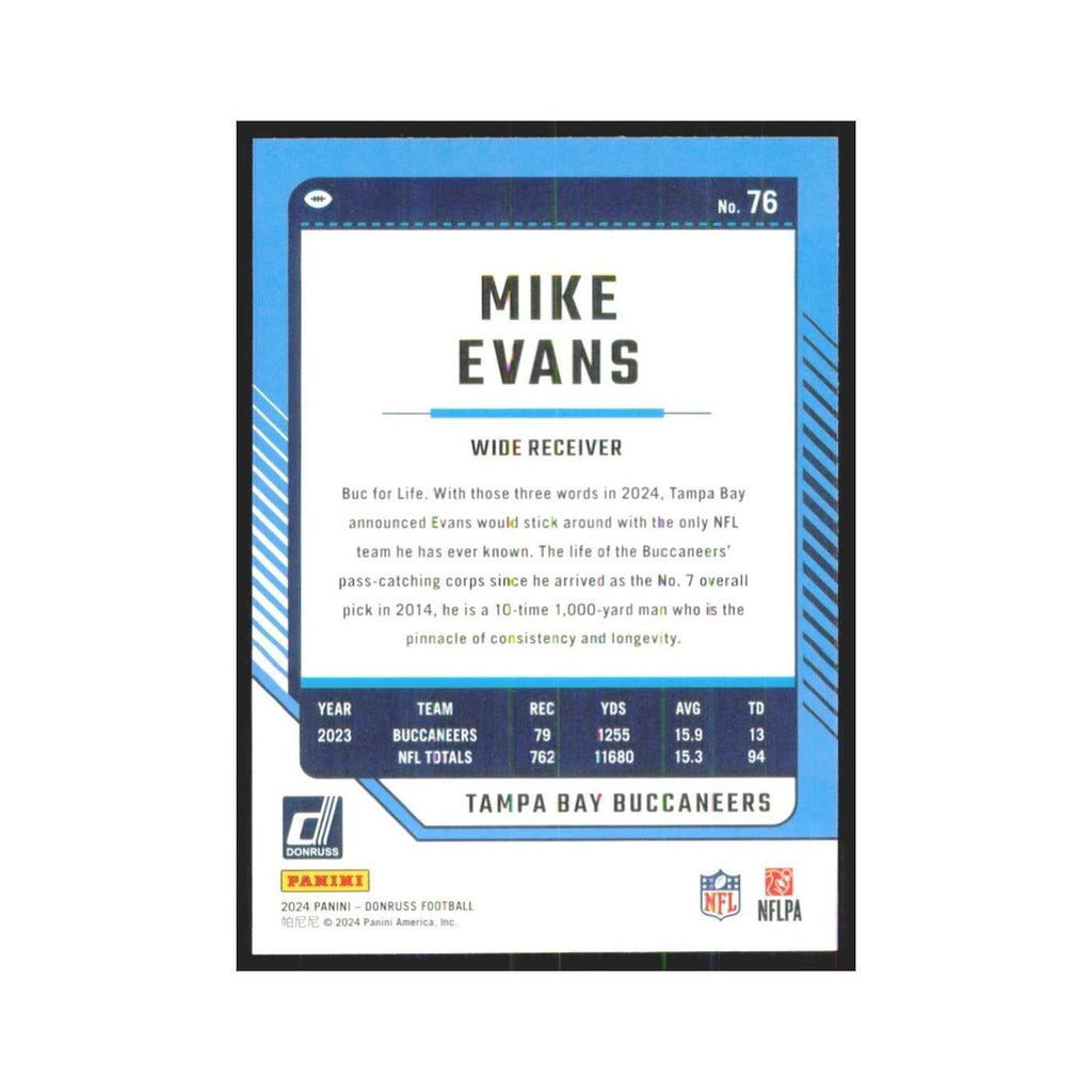 2024 Donruss Mike Evans Buccaneers #76