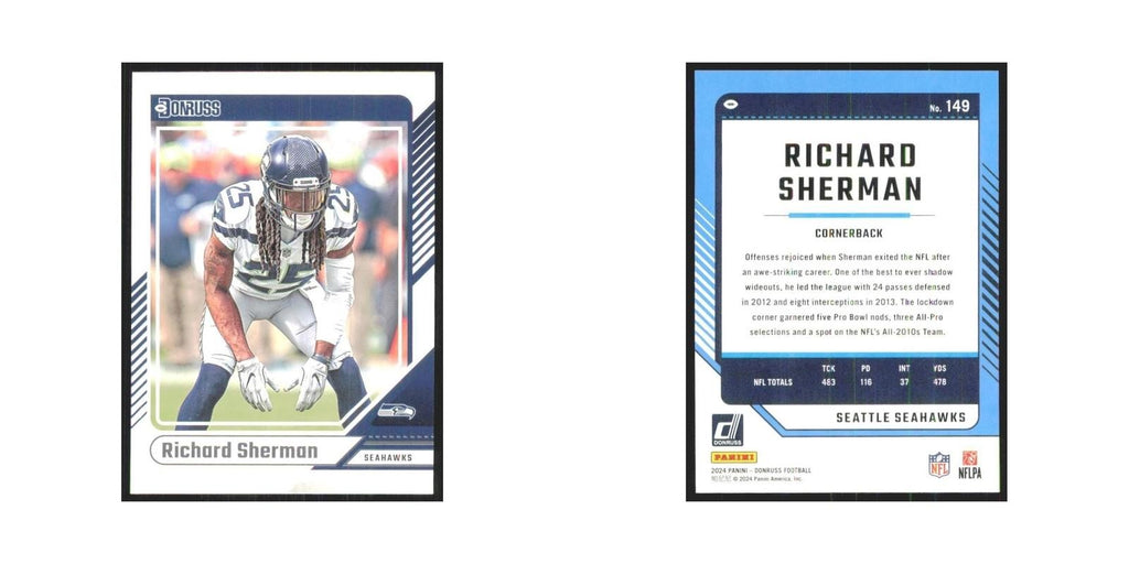 2024 Donruss Richard Sherman Seahawks #149