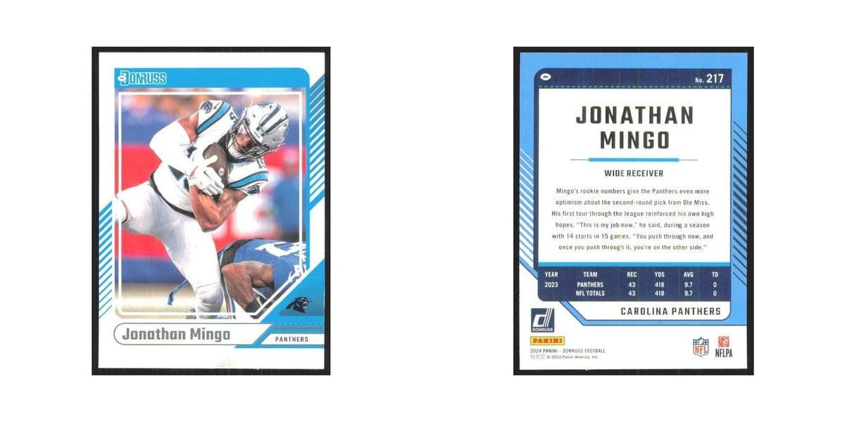 2024 Donruss Jonathan Mingo Panthers #217