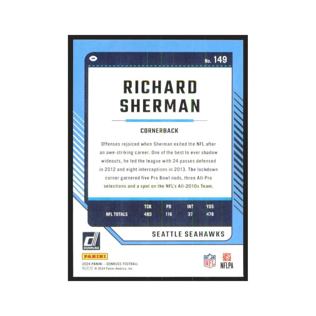 2024 Donruss Richard Sherman Seahawks #149