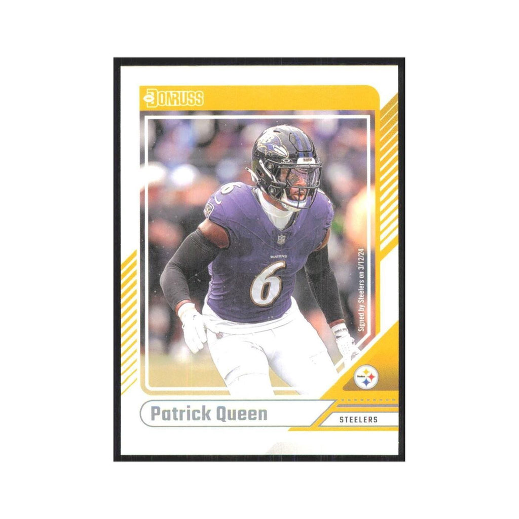 2024 Donruss Patrick Queen Steelers #89