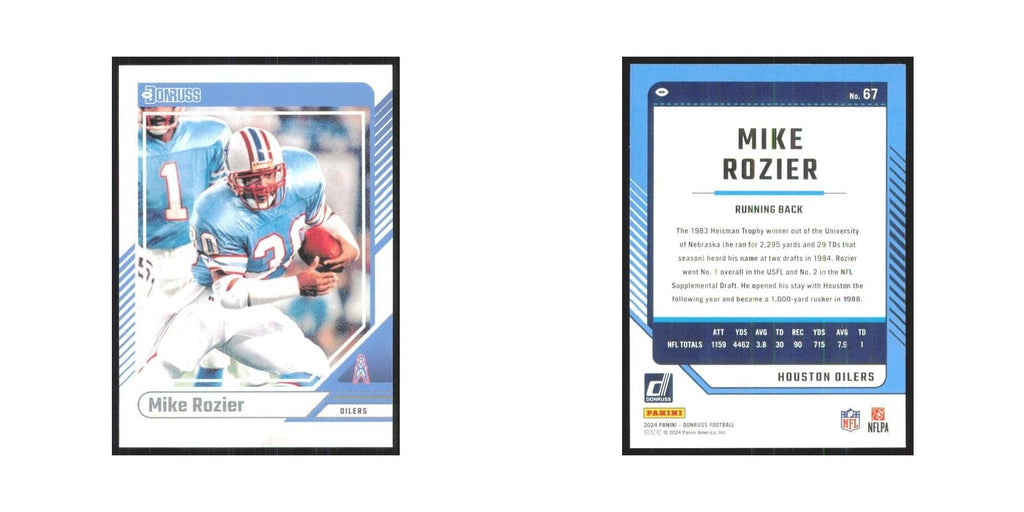 2024 Donruss Mike Rozier Houston Oilers #67