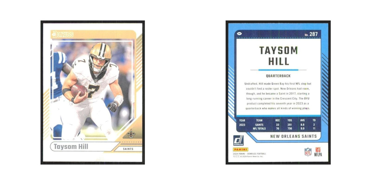 2024 Donruss Taysom Hill Saints #287
