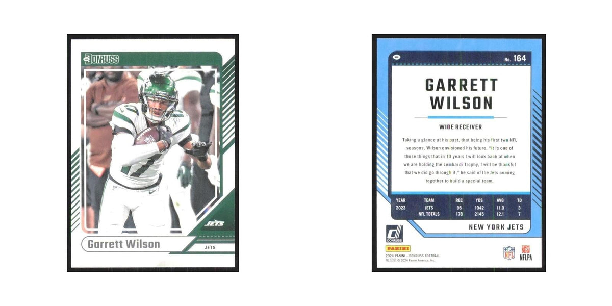 2024 Donruss Garrett Wilson Jets #164