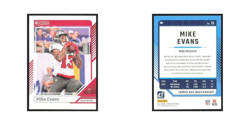 2024 Donruss Mike Evans Buccaneers #76