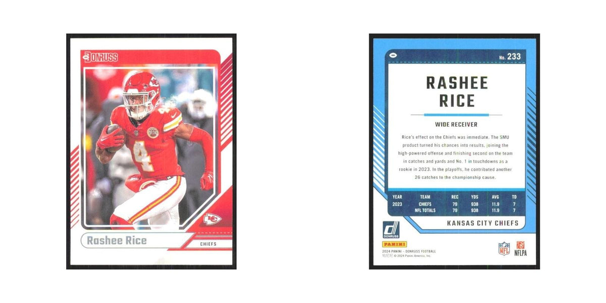 2024 Donruss Rashee Rice Chiefs #233