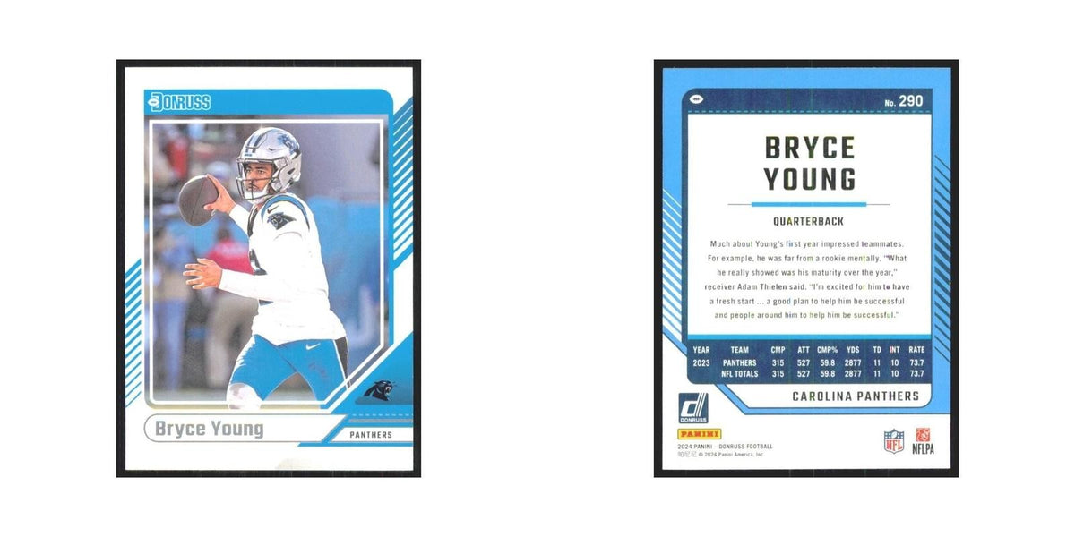 2024 Donruss Bryce Young Panthers #290