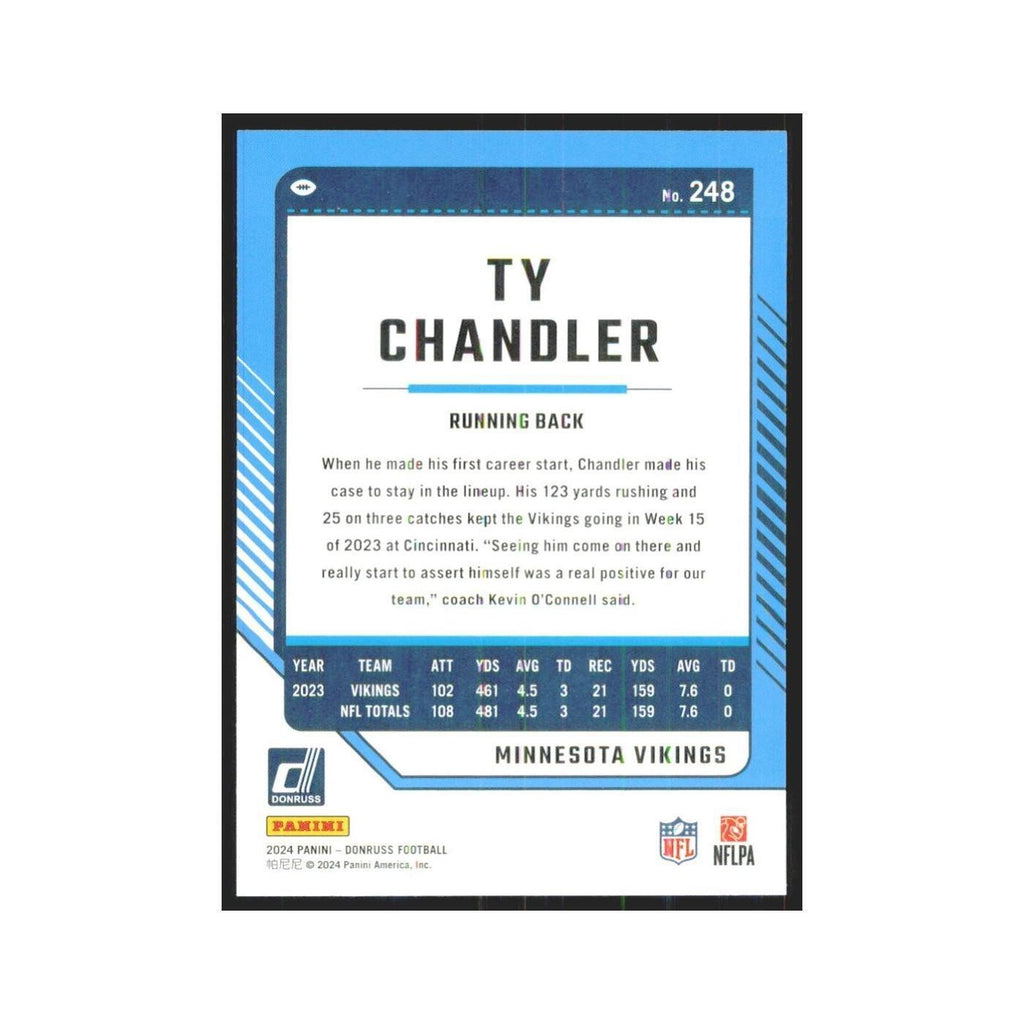 2024 Donruss Ty Chandler Vikings #248