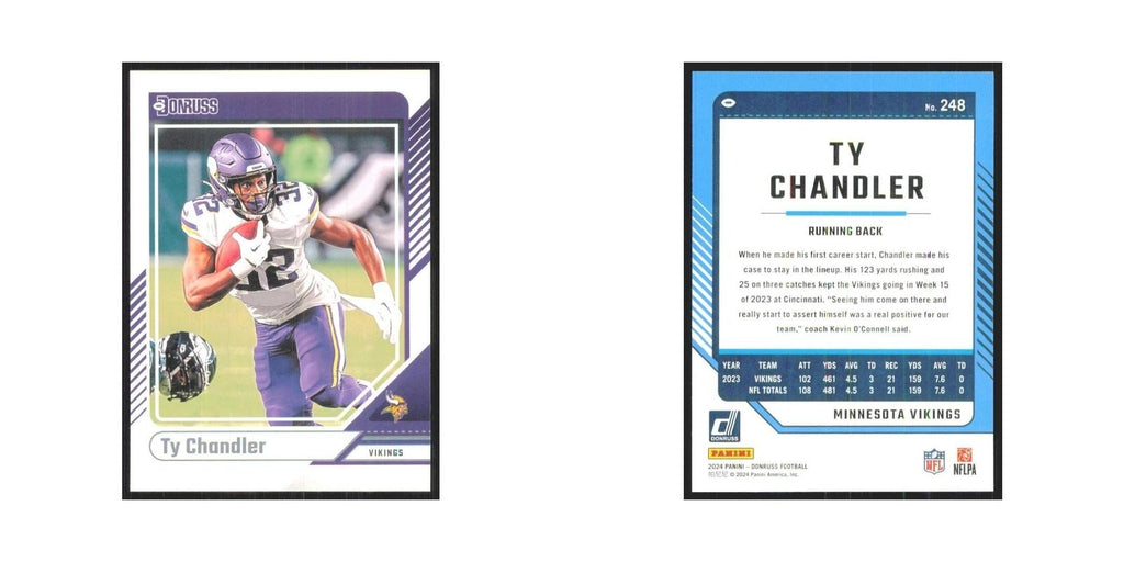 2024 Donruss Ty Chandler Vikings #248