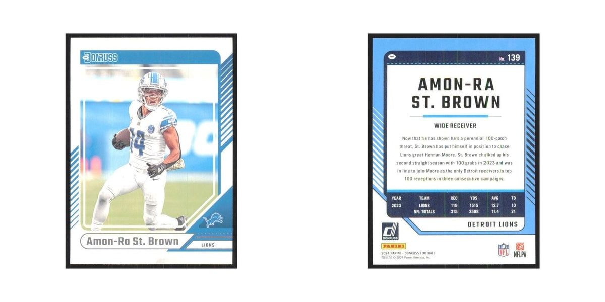 2024 Donruss Amon-Ra St. Brown Lions #139