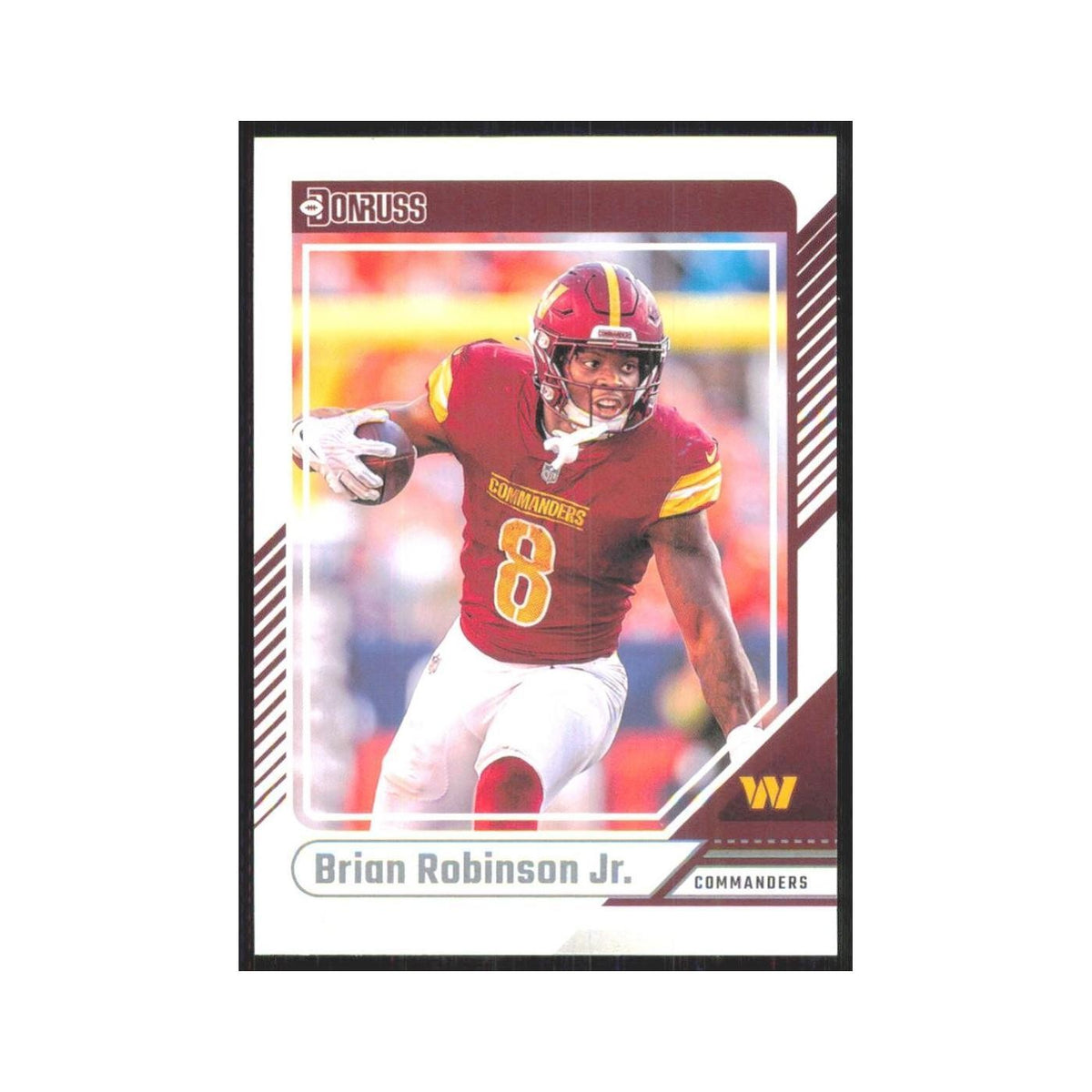 2024 Donruss Brian Robinson Jr. Commanders #39