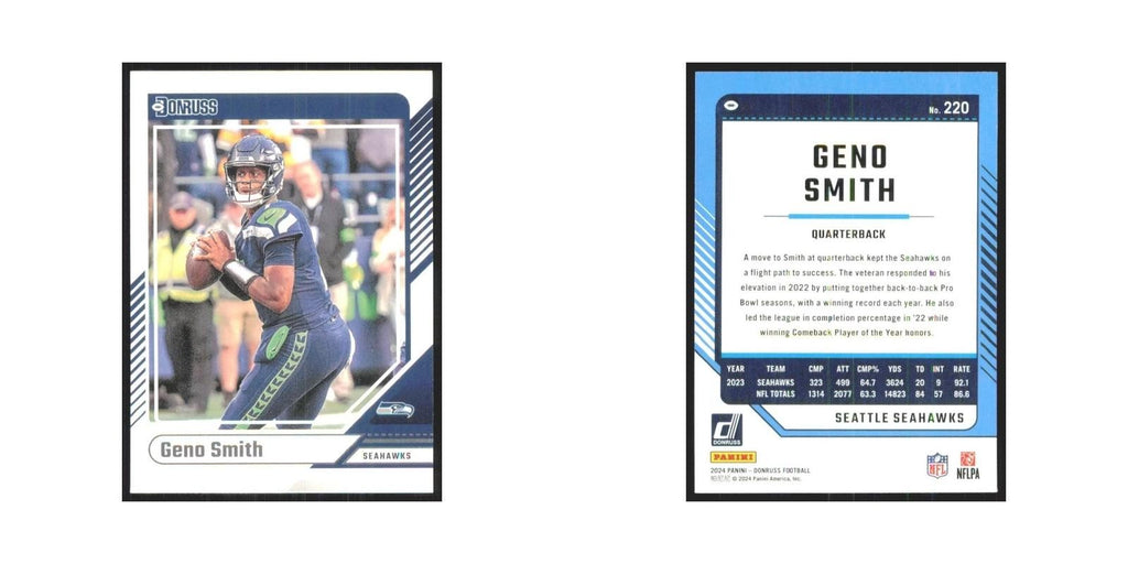 2024 Donruss Geno Smith Seahawks #220