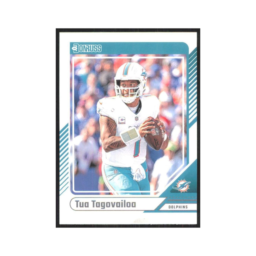 2024 Donruss Tua Tagovailoa Dolphins #90