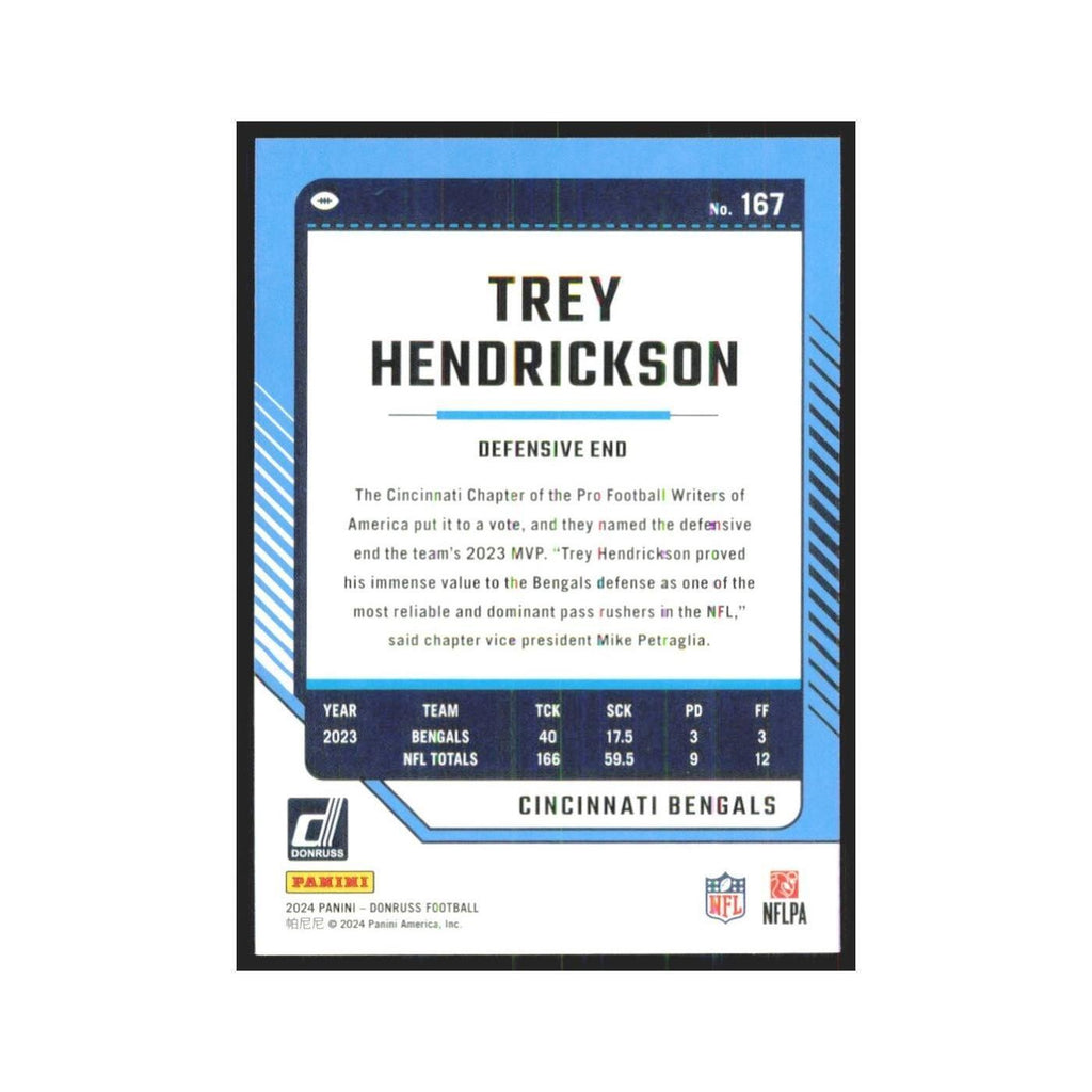 2024 Donruss Trey Hendrickson Bengals #167