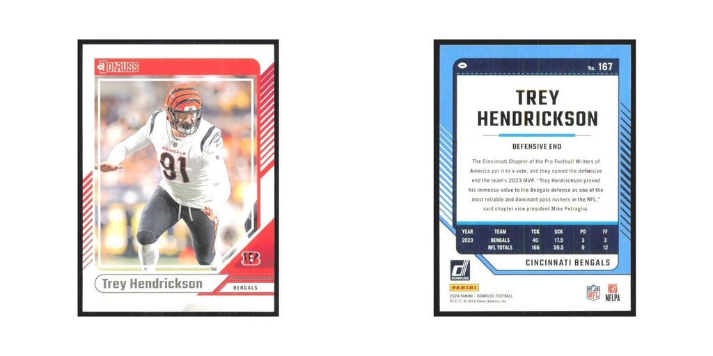 2024 Donruss Trey Hendrickson Bengals #167