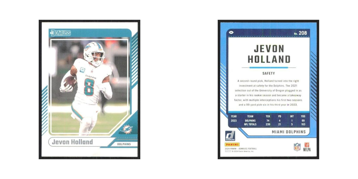 2024 Donruss Jevon Holland Dolphins #208