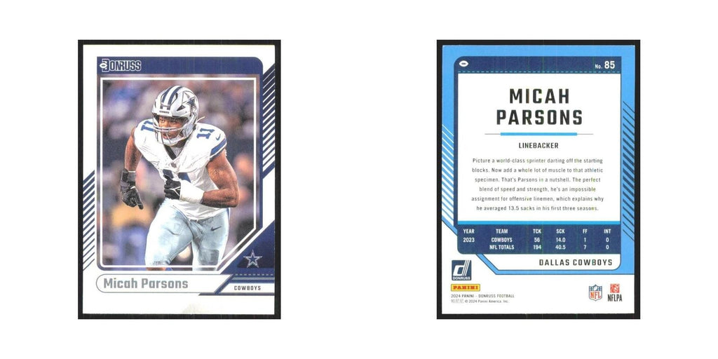2024 Donruss Micah Parsons Cowboys #85