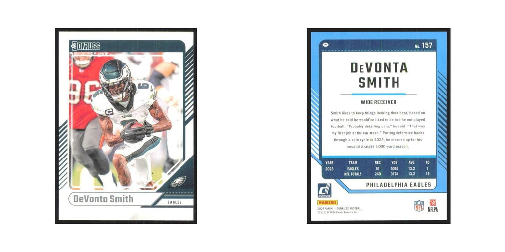 2024 Donruss DeVonta Smith Eagles #157