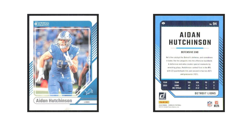 2024 Donruss Aidan Hutchinson Lions #94