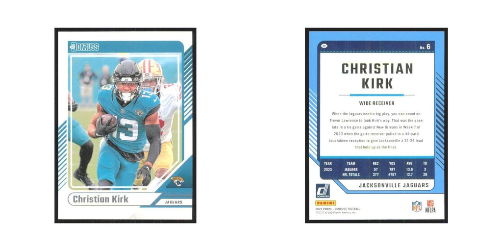 2024 Donruss Christian Kirk Jaguars #6
