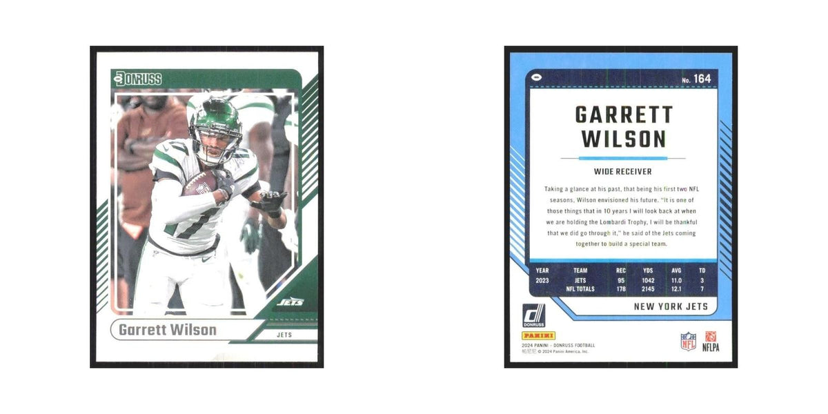 2024 Donruss Garrett Wilson Jets #164