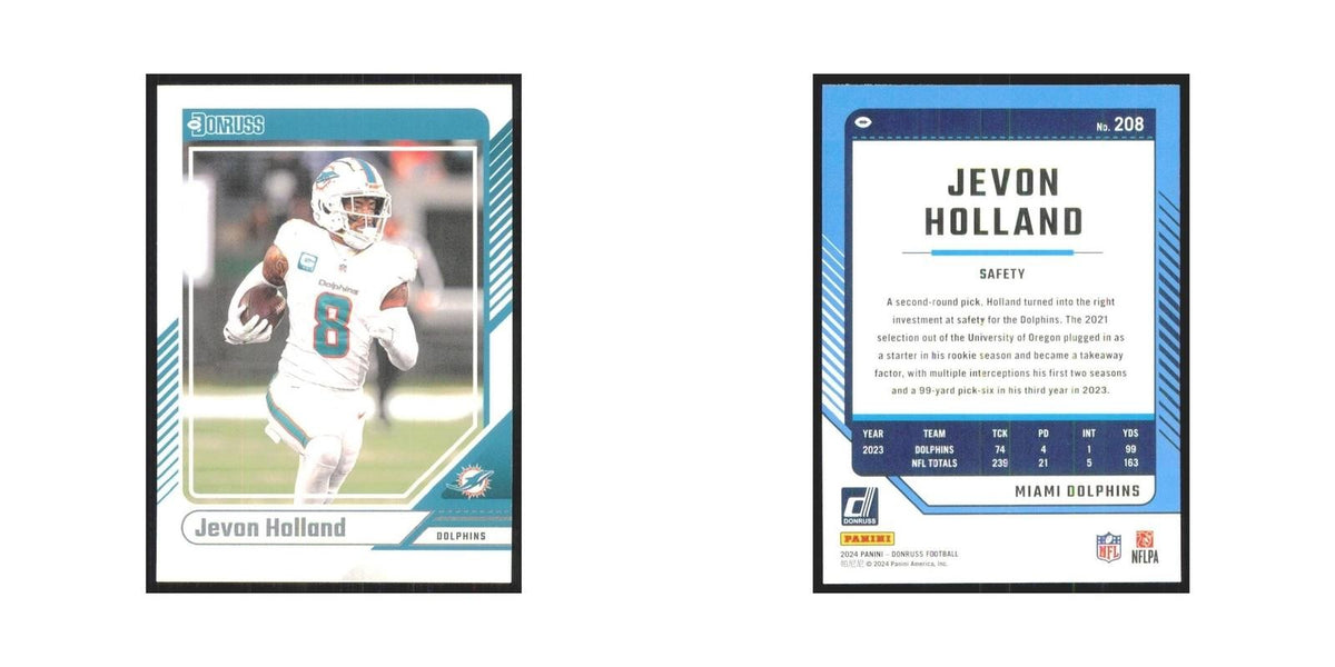 2024 Donruss Jevon Holland Dolphins #208
