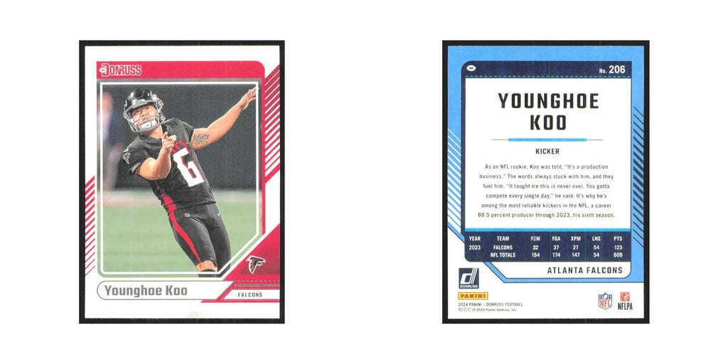 2024 Donruss Younghoe Koo Falcons #206
